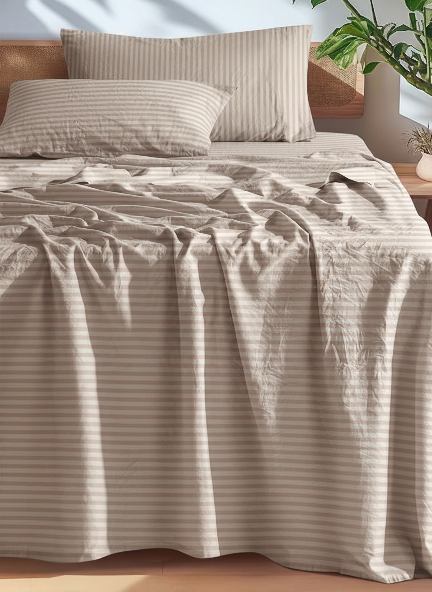 Juego de Sábanas Arena