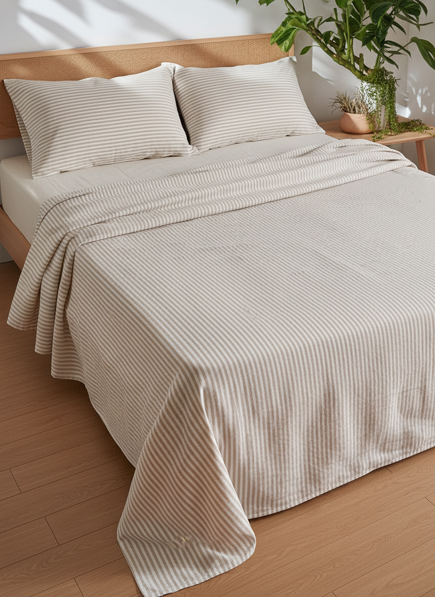 Juego de Sábanas Arena