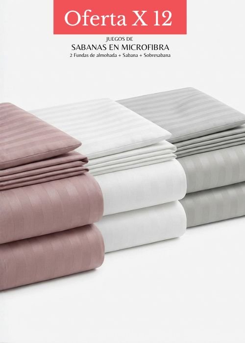 juegos de sabanas en microfibra