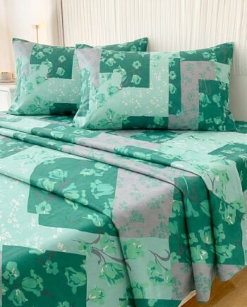 Juego de Sábanas Estampadas Verde
